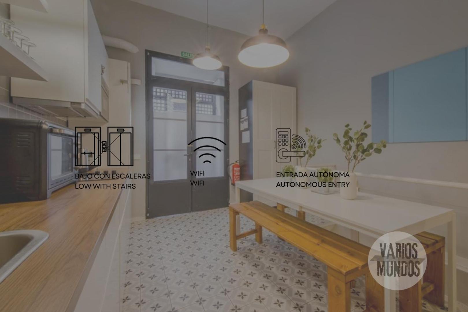 Modern Apt Para 7Pax En Chamberi-Ponzano Madrid Exteriér fotografie
